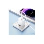 Зарядний пристрій BOROFONE BA82A Platinum USB-C PD25W + cable USB-C to Lightning White (6941991112263)
