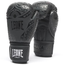 Боксерські рукавички Leone GN329 Haka Black 12 oz (GN329_Black_12oz)