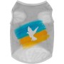 Борцівка для тварин WAUDOG Clothes "Прапор" сітка S сіра (301-0229-11)