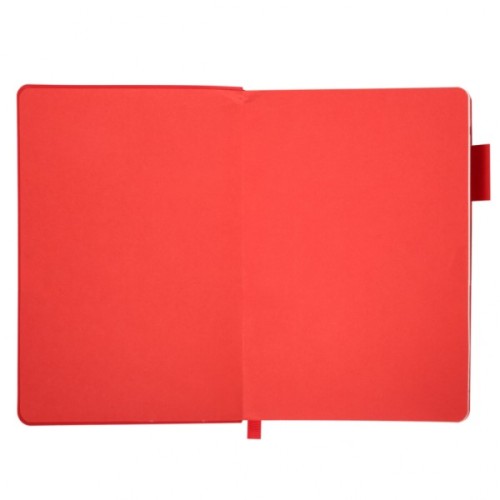 Тижневик Leo planner А5 датований 2026 "Binario", м'який, червоний, 368 сторінок (252642)