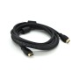 Кабель мультимедійний HDMI M to HDMI M 2.0m V2.0 4K black Ritar (HDMI(M)/(M)V2.0-2m-347B)