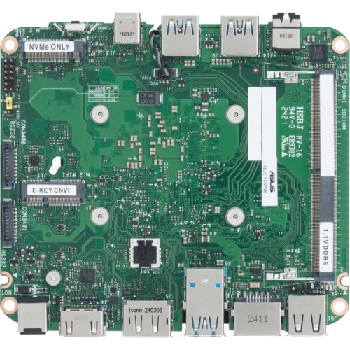 Комп'ютер ASUS NUC 14 Essential RNUC14MNK9700002 Slim Kit(L6) / N97, M.2 22x80 NVMe & SATA SSD, EU Cord (90AR00M2-M00080)
