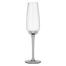 Набір келихів Ardesto Black Mars Orion 220мл, 2шт, скло, прозоро-сірий (AR2622TG)