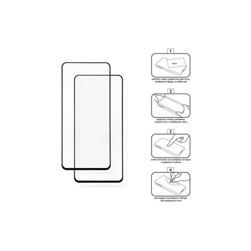 Скло захисне XoKo Full Cover Ultra-Thin Infinix Smart 6 Black 2 pcs (XK-FCU-INF-SM6)