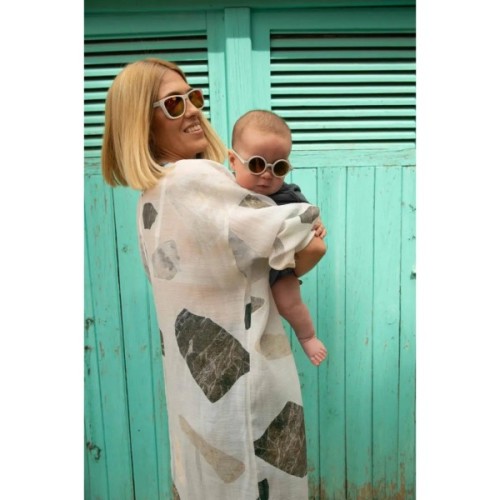 Дитячі сонцезахисні окуляри Suavinex ADULT, напівкругла форма, бежеві (308554)