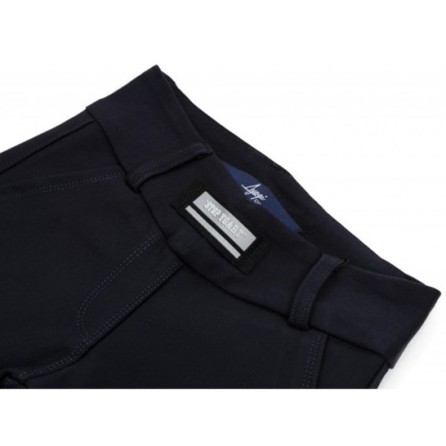 Штани дитячі A-Yugi з трикотажу (9216-152G-blue)