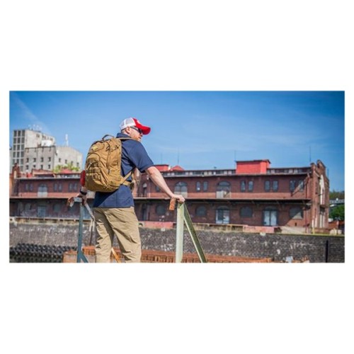 Рюкзак туристичний Helikon-Tex 21л Backpack - Nylon Polyester Blend - Melange Grey (PL-EDC-NP-M3)