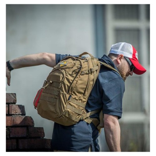 Рюкзак туристичний Helikon-Tex 21л Backpack - Nylon Polyester Blend - Melange Grey (PL-EDC-NP-M3)