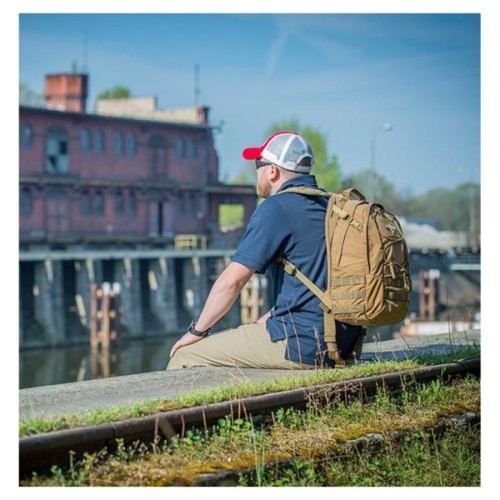 Рюкзак туристичний Helikon-Tex 21л Backpack - Nylon Polyester Blend - Melange Grey (PL-EDC-NP-M3)