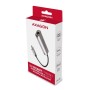 Перехідник USB-C to RJ45 Ethernet 2500Mbps gray AXAGON (ADE-25RC)