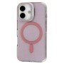 Чохол до мобільного телефона BeCover FIBRA Star Shine MagSafe Apple iPhone 17 Light Pink (715414)