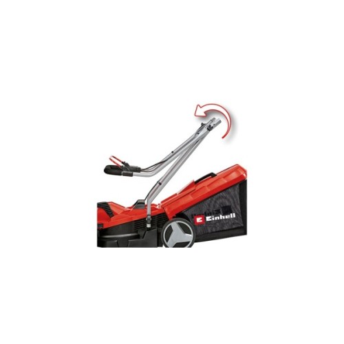 Газонокосарка Einhell GE-CM 18/33 Li- Solo 18V, 33см, 25-65мм, 30л, 10.1кг (без АКБ та ЗП) (3413266)