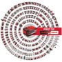 Газонокосарка Einhell GE-CM 18/33 Li- Solo 18V, 33см, 25-65мм, 30л, 10.1кг (без АКБ та ЗП) (3413266)