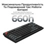 Клавіатура Keychron V3 Ultra Keychron Red Switch RGB UA Black (V3U-D1-UA)