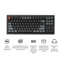 Клавіатура Keychron V3 Ultra Keychron Red Switch RGB UA Black (V3U-D1-UA)
