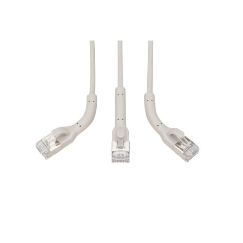 Патч-корд 0.3м, SFTP, cat.6A, AWG 32/7, Cu, TPE-LSZH, гнучкий, grey Digitus (DK-1632-A-003B)