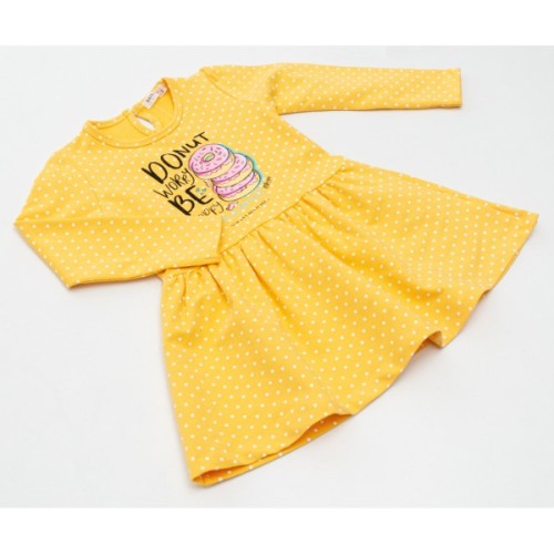 Плаття дитяче Breeze в горошок (16623-110G-yellow)