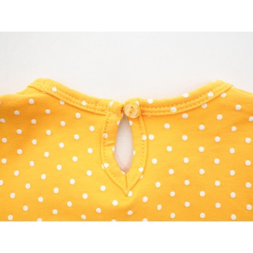 Плаття дитяче Breeze в горошок (16623-110G-yellow)