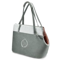 Переноска для тварин Chloe's Home Paris 53х19х32 см сіра (CLH1165)