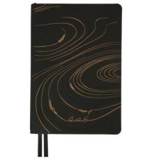 Тижневик Leo planner А5 датований 2026 "Enigma", м‘який, чорний, 368 сторінок (252700)