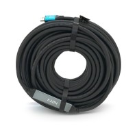 Кабель мультимедійний HDMI M to HDMI M 25.0m V2.0 4Kx2K black Merlion (YT-HDMI(M)/(M)4KV2.0-25m/19123)