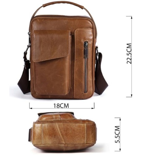 Сумка Vintage Світло-коричнева (14707)