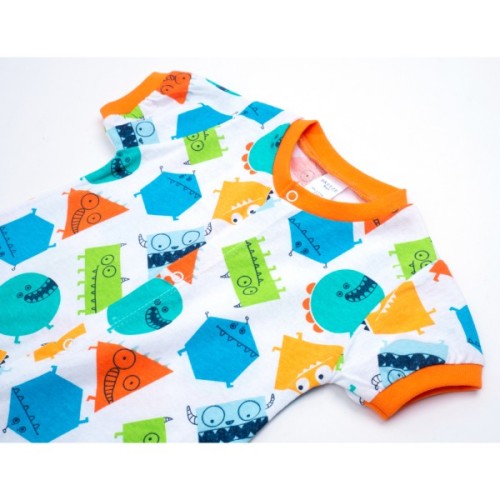 Боді дитяче Miniworld зі звірятками (BTS-511-62-orange)