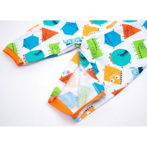 Боді дитяче Miniworld зі звірятками (BTS-511-62-orange)