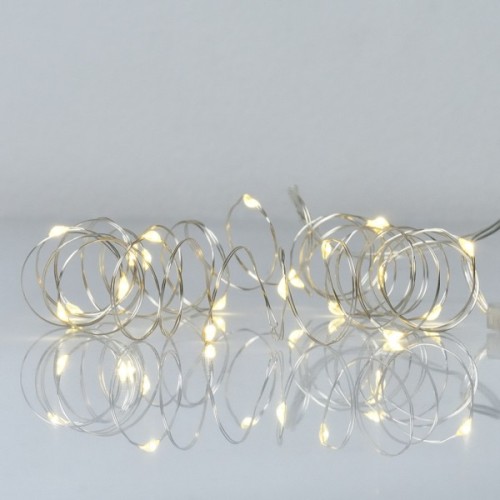 Гірлянда YES! Fun Нитка на мідному дроті 20 LED Тепло-біла 2 м Статична На батарейках (975020)