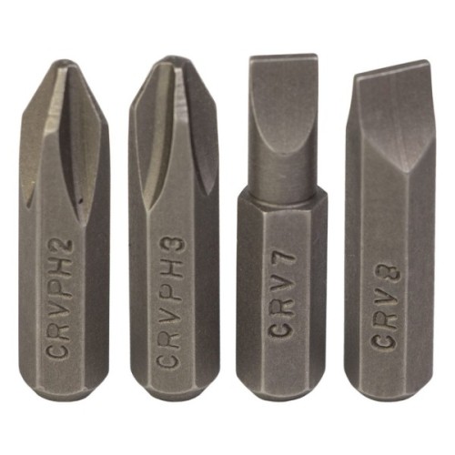 Набір викруток Sigma ударно-поворотна з бітами 8шт CRV (пластик кейс) (4004011)