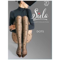 Колготи Siela Dots Big 20 Den Nero - 4 (4823102986968)