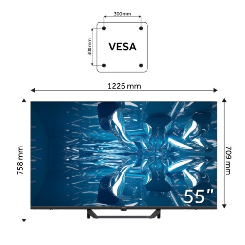 Телевізор Haier H55S80FUX