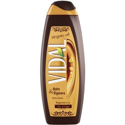Гель для душу Vidal Арганова олія 500 мл (8008970036878/8008970055374)