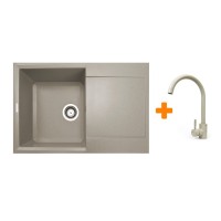Мийка кухонна Adamant Horizon Avena + змішувач (1824296911506)