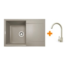 Мийка кухонна Adamant Horizon Avena + змішувач (1824296911506)
