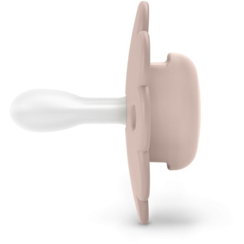 Пустушка Suavinex Wonder фізіологічна 2 шт, 0-6 місяців, світло-рожева та нюдова (308400)