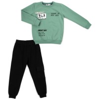 Спортивний костюм дитячий Breeze ENJOI (20536-140B-olive)