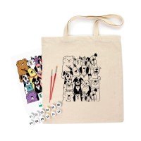 Набір для творчості Rosa Talent екосумка-розмальовка, Dogs 38х42см (4823098538400)