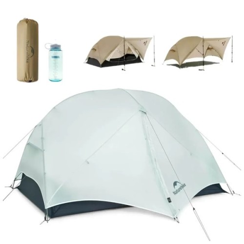 Намет Naturehike одномісний ультралегкий Mongar UL CNK2550WS016, сірий (6927595770382)