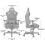 Крісло ігрове Anda Seat Kaiser 2 Size XL Black (AD12XL-07-B-PV-B01)