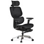 Офісне крісло Mealux D2 Air Plus Black (HF-D2 Plus M/B)