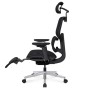 Офісне крісло Mealux D2 Air Plus Black (HF-D2 Plus M/B)