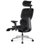 Офісне крісло Mealux D2 Air Plus Black (HF-D2 Plus M/B)