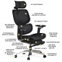 Офісне крісло Mealux D2 Air Plus Black (HF-D2 Plus M/B)