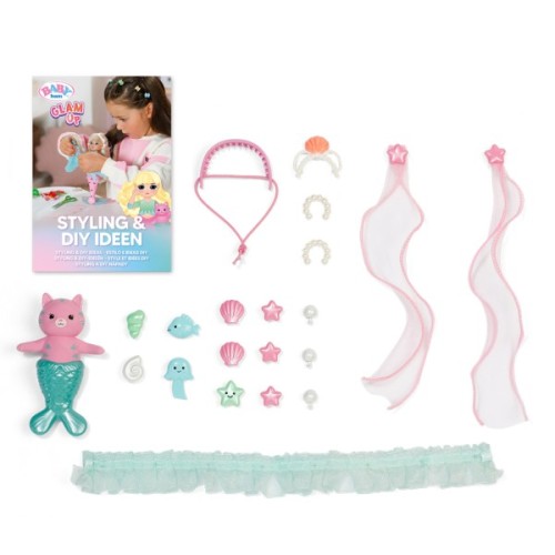 Лялька Zapf Baby Born серії Glam Up – Русалонька Спаркл 28 см (871737)