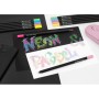 Олівці кольорові Faber-Castell Black Edition colour pencils Neon + Pastel, тригранні. чорне дерево, 12 кольорів (116410) (32083)
