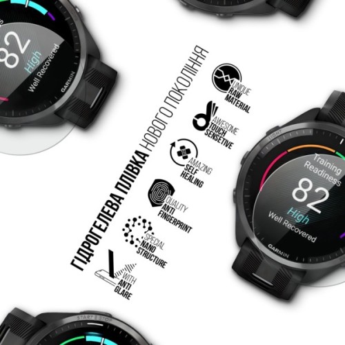 Плівка захисна Armorstandart Matte hydrogel Garmin Forerunner 965 6 pcs (ARM92017)
