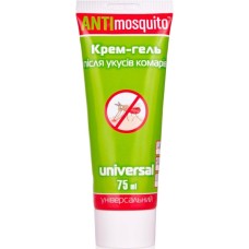 Засіб після укусів комах Anti mosquito Універсальний крем-гель 75 мл (4820185710367)