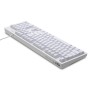 Клавіатура Thunderobot K104 Red Switch USB UA White (6932066308162)