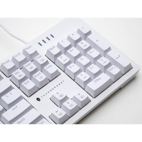 Клавіатура Thunderobot K104 Red Switch USB UA White (6932066308162)
